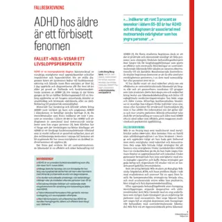 ADHD hos äldre är ett förbisett fenomen